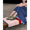 image:imageCOFACE Womens Trendy Orthopedic Walking Sandals Comfortable Plantar Fasciitis Arch Support Sport Recovery Outdoor Hiking Sandles Thick Athletic Cushion Adjustable Strap Platform Flip FlopsGreen