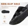 image:imageCOFACE Womens Walking Sandals with Arch Support 2026 Summer Slides for Women Comfortable Outdoor Sandal Cloud Thick CushionBlack