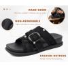 image:imageCOFACE Womens Walking Sandals with Arch Support 2026 Summer Slides for Women Comfortable Outdoor Sandal Cloud Thick CushionBlack