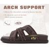 image:imageCOFACE Womens Walking Sandals with Arch Support 2026 Summer Slides for Women Comfortable Outdoor Sandal Cloud Thick CushionBrown