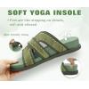 image:imageCOFACE Womens Walking Sandals with Arch Support 2026 Summer Slides for Women Comfortable Outdoor Sandal Cloud Thick CushionGreen