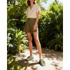 image:imageCOFACE Womens Walking Sandals with Arch Support 2026 Summer Slides for Women Comfortable Outdoor Sandal Cloud Thick CushionGreen