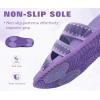 image:imageCOFACE Womens Walking Sandals with Arch Support 2026 Summer Slides for Women Comfortable Outdoor Sandal Cloud Thick CushionPurple