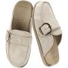 image:imageCOFACE Clogs for Women Casual Mules Womens Sandals Comfortable Slip On Size 612Beige