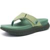 image:imageCOFACE Womens Orthopedic Flip Flops Comfortable Beach Summer Sandals Size 612Green