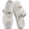 image:imageCOFACE Womens Orthotic Sandals Ladies Fashion Breathable Mesh Mules Round Toe Backless Loafers Slides Adjustable Wedge Heel Cushion Dressy Shoes With Comfortable Arch SupportOffwhite