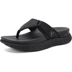 image:imageCOFACE Womens Orthopedic Flip Flops Comfortable Beach Summer Sandals Size 612Black
