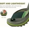 image:imageCOFACE Flip Flops for Men with Arch Support Mens Sport Beach ThongSandals Outdoor 2025 Summer Leather Sandal for ManGreen