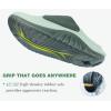 image:imageCOFACE Mens Recovery Sandals Man Orthopedic Plantar Fasciitis Walking Outdoor Slides for Men Comfort Adjustable Thick Cushioned Orthotic Size 715Dark GreenLight Green