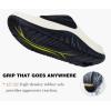 image:imageCOFACE Mens Recovery Sandals Man Orthopedic Plantar Fasciitis Walking Outdoor Slides for Men Comfort Adjustable Thick Cushioned Orthotic Size 715WhiteBlack