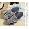 image:imageCOFACE Womens Dressy Orthotic Sandals with Comfortable Plantar Fasciitis Arch Support Ladies Breathable Woven Mesh Mules Lightweight Fashion Slides Thick Cushion Slip on ShoesSilver Grey