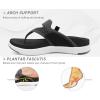 image:imageCOFACE Womens Fashion Orthotic Flip Flops Recovery Walking Lightweight Athletic Thick Yoga Mat Cushion Thong Sandals With Comfortable Plantar Fasciitis Arch SupportGrey