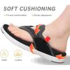 image:imageCOFACE Womens Fashion Orthotic Flip Flops Recovery Walking Lightweight Athletic Thick Yoga Mat Cushion Thong Sandals With Comfortable Plantar Fasciitis Arch SupportGrey