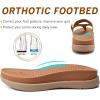 image:imageCOFACE Womens Fashion Orthotic Flip Flops Recovery Walking Lightweight Athletic Thick Yoga Mat Cushion Thong Sandals With Comfortable Plantar Fasciitis Arch SupportKhaki