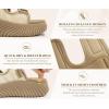 image:imageCOFACE Womens Orthopedic Walking Sandals with Comfortable Plantar Fasciitis Arch Support Outdoor Athletic Lightweight Platform Sandles Sport Recovery Adjustable Strap Thick Cushion SlidesBeige
