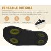 image:imageCOFACE Womens Orthotic Cushion Sandals Comfortable Arch Support Walking Slides Fashion Split Toe Summer Vacation Beach Flip Flops For Women Relief Plantar FasciitisBlack