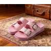 image:imageCOFACE Womens Sandals Classy Buckles Cloud Cushioned Casual Slides Size 612Pink