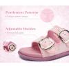 image:imageCOFACE Womens Sandals Classy Buckles Cloud Cushioned Casual Slides Size 612Pink