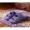 image:imageCOFACE Womens Sandals Classy Buckles Cloud Cushioned Casual Slides Size 612Purple