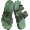 image:imageCOFACE Womens Orthotic Cushion Sandals Comfortable Arch Support Walking Slides Fashion Split Toe Summer Vacation Beach Flip Flops For Women Relief Plantar FasciitisGreen
