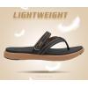 image:imageCOFACE Womens Fashion Orthopedic Flip Flops Comfortable Plantar Fasciitis Arch Support Lightweight Thick Yoga Mat Cushion Recovery Walking Thong Sandals Adjustable Summer Beach SlippersBlack Khaki
