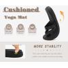 image:imageCOFACE Womens Rhinestone Orthopedic Flip Flops Lightweight Yoga Mat Thick Cushioned Recovery Walking Thong Sandals Adjustable Summer Beach Slippers with Comfortable Plantar Fasciitis Arch SupportBlack