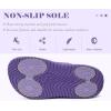 image:imageCOFACE Womens Sandals With Orthotic Arch Support Ladies Fashion Adjustable Buckles Comfortable Lightweight Platform Cushion Recovery Summer Walking SlidesPurple
