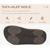 image:imageCOFACE Womens Sandals With Orthotic Arch Support Ladies Fashion Adjustable Buckles Comfortable Lightweight Platform Cushion Recovery Summer Walking SlidesBrown
