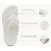 image:imageCOFACE Womens Orthotic Walking Flip Flops Comfortable Plantar Fasciitis Arch Support Casual Recovery Outdoor Summer Beach Sandles With Thick Cushion Lightweight Platform Thong SandalsWhite