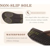 image:imageCOFACE Womens Orthotic Walking Flip Flops Comfortable Plantar Fasciitis Arch Support Casual Recovery Outdoor Summer Beach Sandles With Thick Cushion Lightweight Platform Thong SandalsBrown