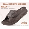 image:imageCOFACE Womens Orthotic Recovery Sandals With Comfortable Arch Support Orthopedic Womens Slides With Plantar Fasciitis Relief Woman Open Toe Slip On Walking Beach Shoes Sandalias de Mujer Size 611Brown