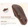 image:imageCOFACE Womens Orthotic Recovery Sandals With Comfortable Arch Support Orthopedic Womens Slides With Plantar Fasciitis Relief Woman Open Toe Slip On Walking Beach Shoes Sandalias de Mujer Size 611KhakiBrown