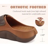 image:imageCOFACE Womens Orthotic Recovery Sandals With Comfortable Arch Support Orthopedic Womens Slides With Plantar Fasciitis Relief Woman Open Toe Slip On Walking Beach Shoes Sandalias de Mujer Size 611KhakiBrown