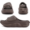 image:imageCOFACE Womens Orthotic Recovery Sandals With Comfortable Arch Support Orthopedic Womens Slides With Plantar Fasciitis Relief Woman Open Toe Slip On Walking Beach Shoes Sandalias de Mujer Size 611Brown