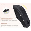 image:imageCOFACE Womens Orthotic Recovery Sandals With Comfortable Arch Support Orthopedic Womens Slides With Plantar Fasciitis Relief Woman Open Toe Slip On Walking Beach Shoes Sandalias de Mujer Size 611Black