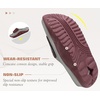 image:imageCOFACE Womens Orthotic Recovery Sandals With Comfortable Arch Support Orthopedic Womens Slides With Plantar Fasciitis Relief Woman Open Toe Slip On Walking Beach Shoes Sandalias de Mujer Size 611GreyWine Red