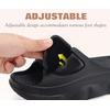 image:imageCOFACE Womens Orthotic Recovery Sandals With Comfortable Arch Support Orthopedic Womens Slides With Plantar Fasciitis Relief Woman Open Toe Slip On Walking Beach Shoes Sandalias de Mujer Size 611Black