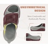 image:imageCOFACE Womens Orthotic Recovery Sandals With Comfortable Arch Support Orthopedic Womens Slides With Plantar Fasciitis Relief Woman Open Toe Slip On Walking Beach Shoes Sandalias de Mujer Size 611GreyWine Red