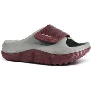 image:imageCOFACE Womens Orthotic Recovery Sandals With Comfortable Arch Support Orthopedic Womens Slides With Plantar Fasciitis Relief Woman Open Toe Slip On Walking Beach Shoes Sandalias de Mujer Size 611GreyWine Red