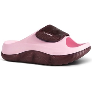 image:imageCOFACE Womens Orthotic Recovery Sandals With Comfortable Arch Support Orthopedic Womens Slides With Plantar Fasciitis Relief Woman Open Toe Slip On Walking Beach Shoes Sandalias de Mujer Size 611PinkWine Red