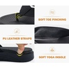 image:imageCOFACE Flip Flops for Women with Arch Support Beach Thong Sandals for Woman Adjustable Fashion Orthopedic Sandal OutdoorAll Black