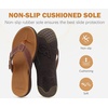 image:imageCOFACE Flip Flops for Women with Arch Support Beach Thong Sandals for Woman Adjustable Fashion Orthopedic Sandal OutdoorBrown