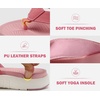 image:imageCOFACE Flip Flops for Women with Arch Support Beach Thong Sandals for Woman Adjustable Fashion Orthopedic Sandal OutdoorPink