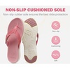 image:imageCOFACE Flip Flops for Women with Arch Support Beach Thong Sandals for Woman Adjustable Fashion Orthopedic Sandal OutdoorPink