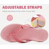 image:imageCOFACE Flip Flops for Women with Arch Support Beach Thong Sandals for Woman Adjustable Fashion Orthopedic Sandal OutdoorPink