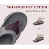 image:imageCOFACE Womens Orthopedic Thong Sandals After Sports Recovery Flip Flops With Comfortable Cushion Arch Support Plantar Fasciitis Relief Slip On Beach Shower Shoe Walking Sandalias de Mujer Size 611Greywinered