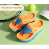image:imageCOFACE Womens Orthopedic Thong Sandals After Sports Recovery Flip Flops With Comfortable Cushion Arch Support Plantar Fasciitis Relief Slip On Beach Shower Shoe Walking Sandalias de Mujer Size 611Orangeblue