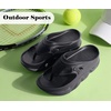 image:imageCOFACE Womens Orthopedic Thong Sandals After Sports Recovery Flip Flops With Comfortable Cushion Arch Support Plantar Fasciitis Relief Slip On Beach Shower Shoe Walking Sandalias de Mujer Size 611Black