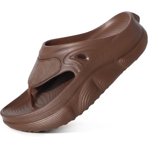 image:imageCOFACE Womens Orthopedic Thong Sandals After Sports Recovery Flip Flops With Comfortable Cushion Arch Support Plantar Fasciitis Relief Slip On Beach Shower Shoe Walking Sandalias de Mujer Size 611Brown
