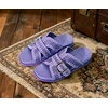 image:imageCOFACE Womens Flat Sandals Summer Beach 2026 Trendy Dressy Walking Sandals with Arch Support Outdoor Slides for Women Plantar Fasciitis Relif SlidesPurple